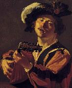 Dirck van Baburen, The Lute player